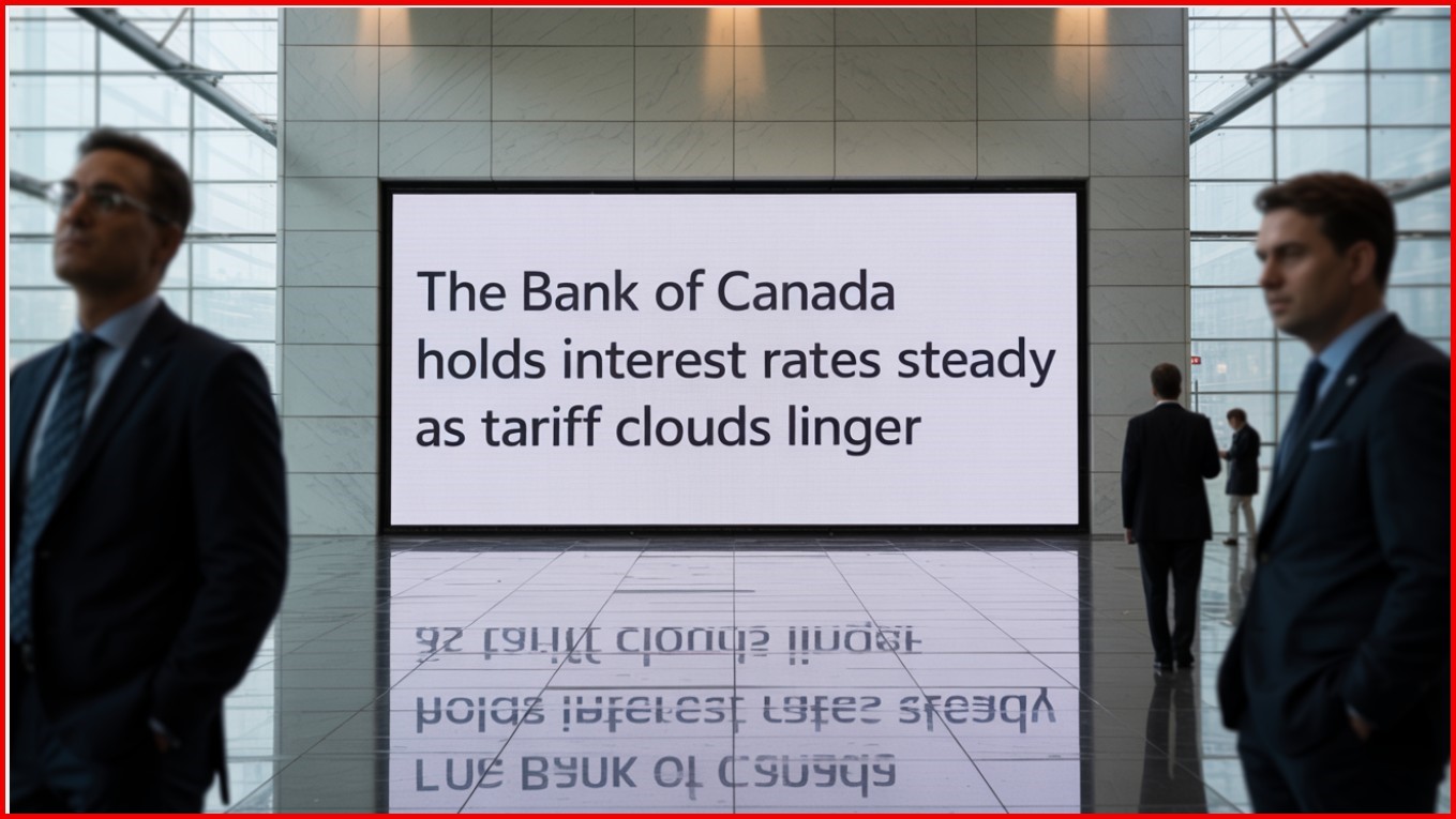 加拿大央行维持利率不变,关税动荡持续